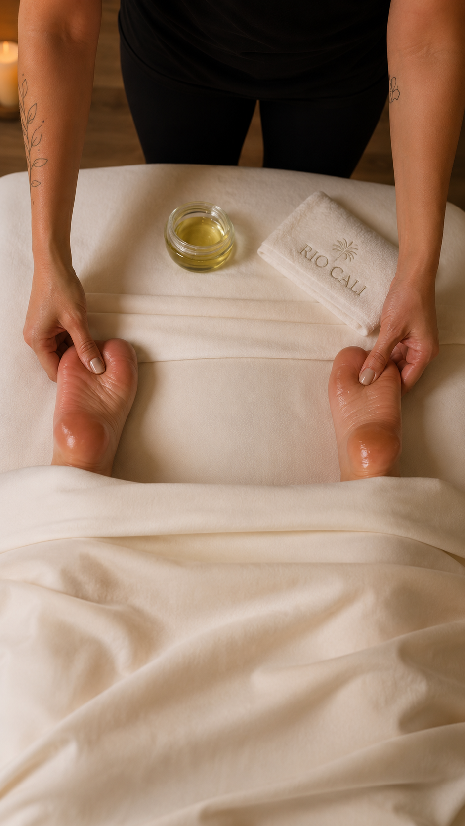 Foot massage treatment